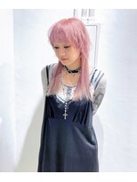 ミュー(Mu)&nbsp;デザインカット　ペールピンク