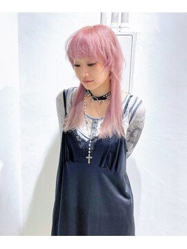 ミュー(Mu) デザインカット　ペールピンク