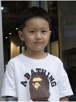 グラッシー(GLASSY) キッズカット/フェード/スパイキーショート/フェザーパーマ/☆