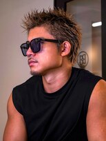 ブラック(BLACK)&nbsp;大人ルードスパイキー　ショート