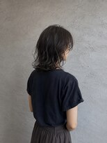 吉 船橋(kici) 船橋/暗髪/ミディアムニュアンスパーマ