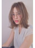 【IMAGINE】ゆるふわな外はねロングボブ　スタイル