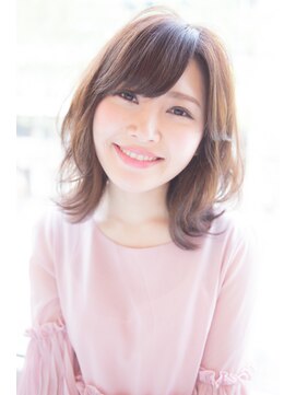 ピュアーネ(Purene) ミルクチョコレート×ふんわりワンホンヘア◆20代30代40代