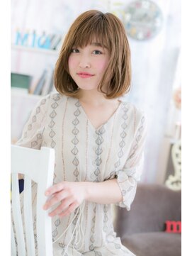 ミック ヘアアンドビューティー 大山店(miq  Hair&Beauty) 前下がりの★ラブナチュミディ