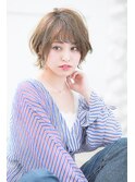 ジェンダーレスひし形ショート小顔