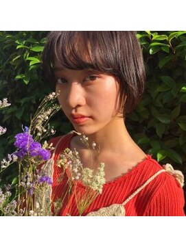 フラミューム 相模大野店(flammeum) ナチュラルショートボブ