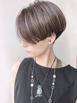 モリオフロムロンドン 原宿本店(morio from London) 【モリオ原宿】ハンサムショート外国人風ハイライト襟足刈り上げ