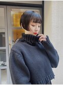 刈り上げミニボブ/シンプル コンパクト