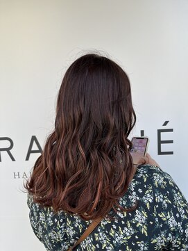 ブランシェ 名鉄小幡駅前店 レッドブラウン艶カラー