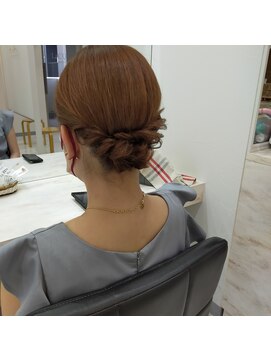 ヘアセットサロン ラシク(LaCQ) ボブでもアップスタイルできます