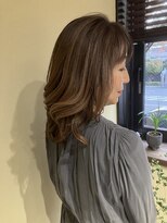 ゼン(Zen.) ハイライト白髪ぼかしレイヤー ZEN御池 梶