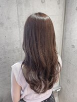 リビンバイアフロート(Livin by afloat) くびれヘア　ペールベージュ　ロングレイヤー　おおたかの森