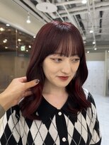 シェノン サントル(CHAINON CENTRE)&nbsp;前髪/マチルダボブ/ピンクベージュ/インナーグレージュ