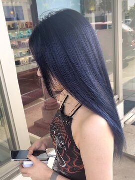 デュールイースト(Duul East) バイオレットブルー×バレイヤージュ