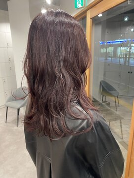 シアン 橋本店(Shian) ［ミディアムレイヤー×ピンクブラウン]