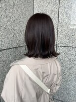 シェノン 夙川(CHAINON)&nbsp;ボブ/髪質改善/似合わせカット/フルバング/レッドブラウン