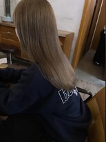 テテコケット(tete coquette)&nbsp;【野崎】ケアブリーチ/ハイトーン/オリーブベージュ