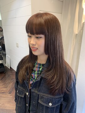 ラレイ ハラジュク(Lalei harajuku) *姫カット/レイヤーカット/レッドブラウンカラー