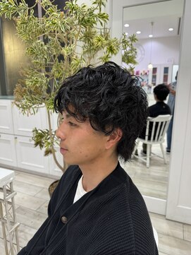 タブー 岐阜店(TABOO) メンズマッシュ　スパイラルパーマ　ニュアンスパーマ