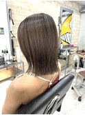 くびレイヤー/エモージュ/小顔/美髪/切りっぱなしボブ
