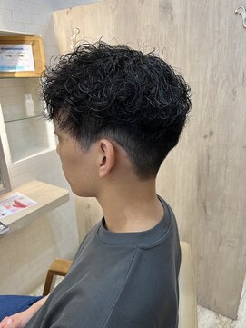 メンズサロン ルーブ 新潟(メンズサロンLOOB) スペインカールスパイラルパーマツーブロックフェード刈り上げ