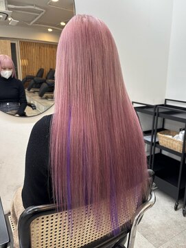 ドットハリス(.Hallis) ハイトーン/ホワイトピンク/髪質改善