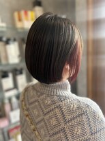 ヘア ケア ディエイチケー(HAIR CARE DHK) イヤリングカラーショートボブ
