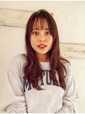 愛され緩巻きロングスタイル甘め色気大人女子