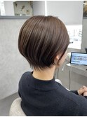 襟足すっきりショート