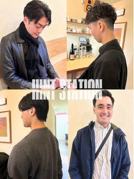 ヒントステーション フォーメンズ(HINTSTATION for Men's)の写真/【HAIRとCOFFEE】ビジネスシーンにハマるヘアも◎一人ひとりに合わせた提案で毎朝のスタイリングが楽に！