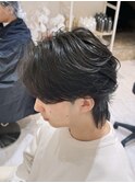 ニュアンスパーマ センターパート