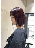 髪質改善＊切っぱなしボブ＊美髪【Zina 京都駅】