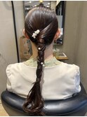#タイト編みおろし