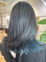 インビテーション(invitation)&nbsp;BLACK ×  mint Blue