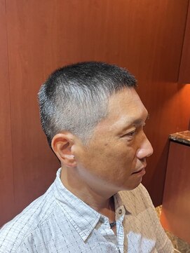 ヘアモード キクチ 銀座店 銀座　理容室　ベリーショート　夏ならとことん短く！