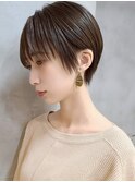横浜西口大人ショートボブココアベージュイルミナグレージュ30代