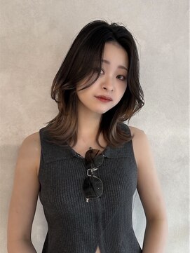 ノアル 大宮店(NOAHL) ミディアムレイヤー/レイヤー/エンドカラー M