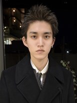 プロス(Pros)&nbsp;ボックスショート/スパイキーショート/透明感グレージュ/表参道