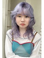 コルテヘアー(corte.hair)&nbsp;ハイトーンラベンダーカラー
