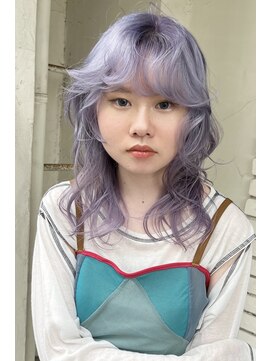 コルテヘアー(corte.hair) ハイトーンラベンダーカラー
