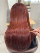 クリーム 町田(Cream)&nbsp;髪質改善ストレート×艶チェリーブラウン