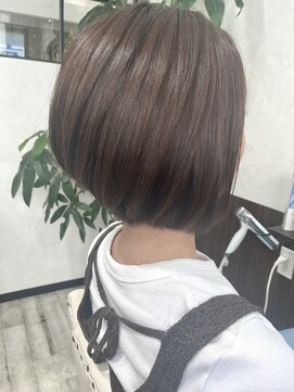 ベルヘアーデザイン 堺東(Belle hair Design) ショートボブイルミナカラー20代30代40代外国人風堺東
