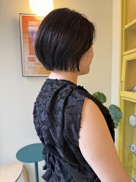 ヒントステーション(HINTSTATION) 〈浅草 半個室〉ころんとショートボブ