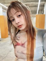 スミス 秋葉原(Smith)&nbsp;レイヤーカットハッシュカット顔まわりミディアムロング