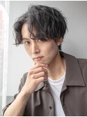 無造作ツイストスパイラルパーマ