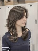 SOYON/大人ボブ切りっぱなしボブレイヤーボブ外ハネくびれボブ