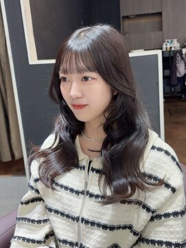 アウラ 近鉄八尾駅前店(Aura) グレージュカラー× レイヤー巻き