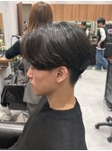 MEN’S HAIR/センターパート/ナチュラルヘア