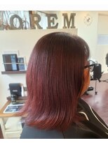 ローレン(LOREM)&nbsp;キュートレッドの白髪染め3.5