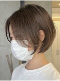 京成船橋ショートヘアショートカットヘッドスパフルカラー韓国